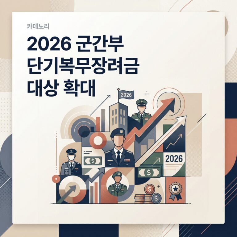 ai thumbnail branding 2026 군간부 단기복무장려금 대상 확대 1790481441