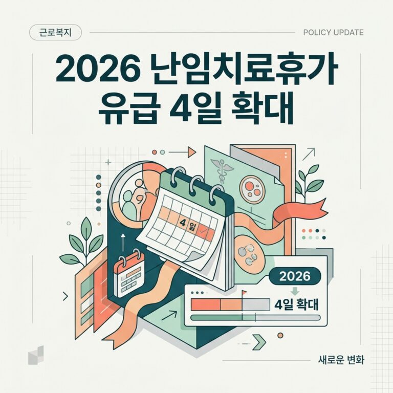 ai thumbnail branding 2026 난임치료휴가 유급 4일 확대 1790480078