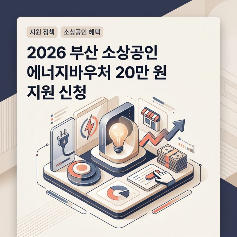 ai thumbnail branding 2026 부산 소상공인 에너지바우처 20만 원 지원 신청 1790762220
