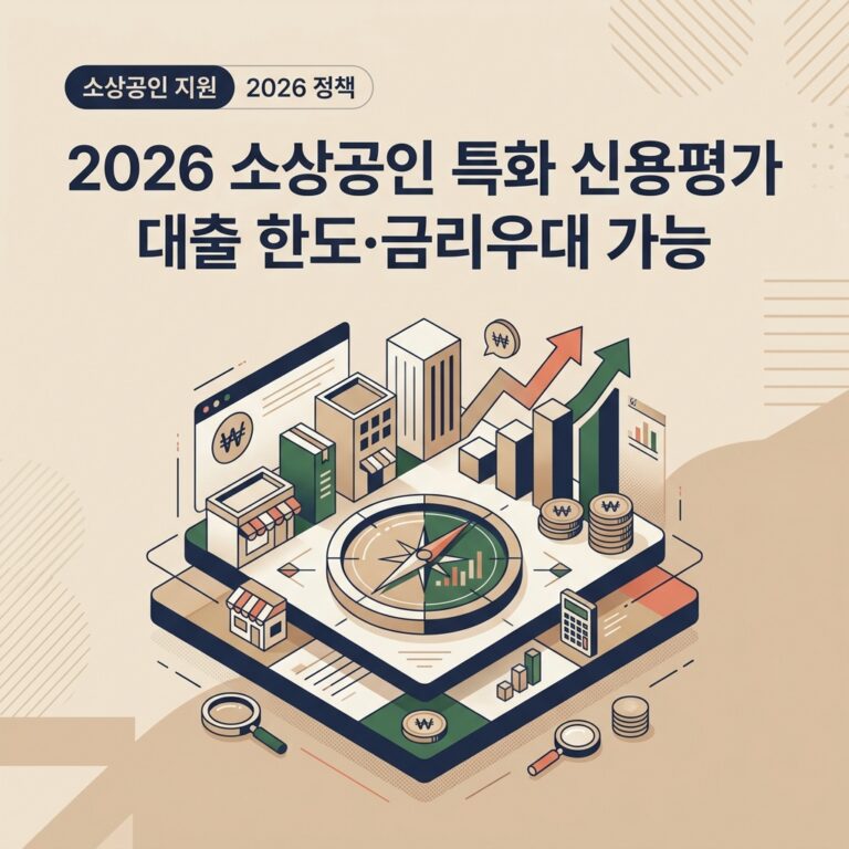 ai thumbnail branding 2026 소상공인 특화 신용평가 대출 한도·금리우대 가능 1790568162