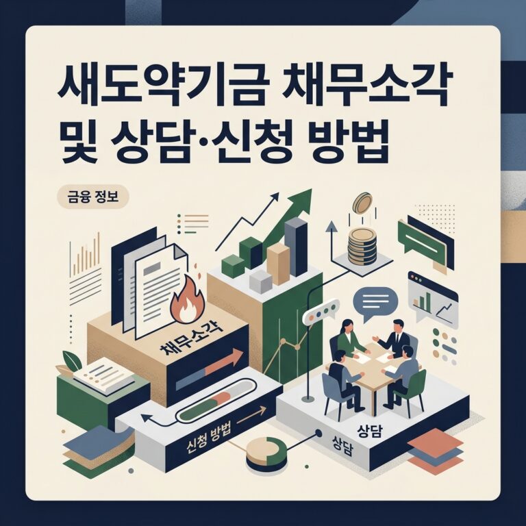 ai thumbnail branding 새도약기금 채무소각 및 상담·신청 방법 1790778733