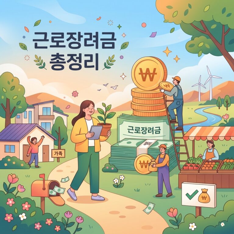 ai thumbnail illustration 근로장려금 총정리 1788592394