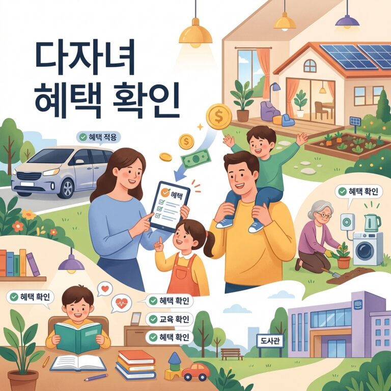 ai thumbnail illustration 다자녀 혜택 확인 1788595098