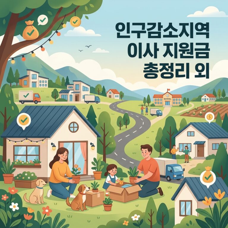 ai thumbnail illustration 인구감소지역 이사 지원금 총정리 외 1788596348