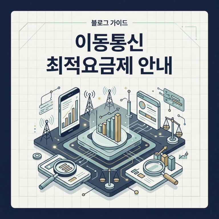 이동통신 최적요금제 안내, 추천받은 요금제가 내 사용량에 맞을까요?