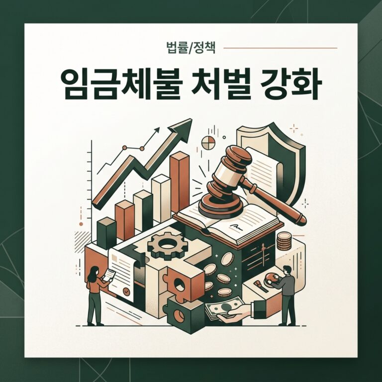 임금체불 처벌 강화